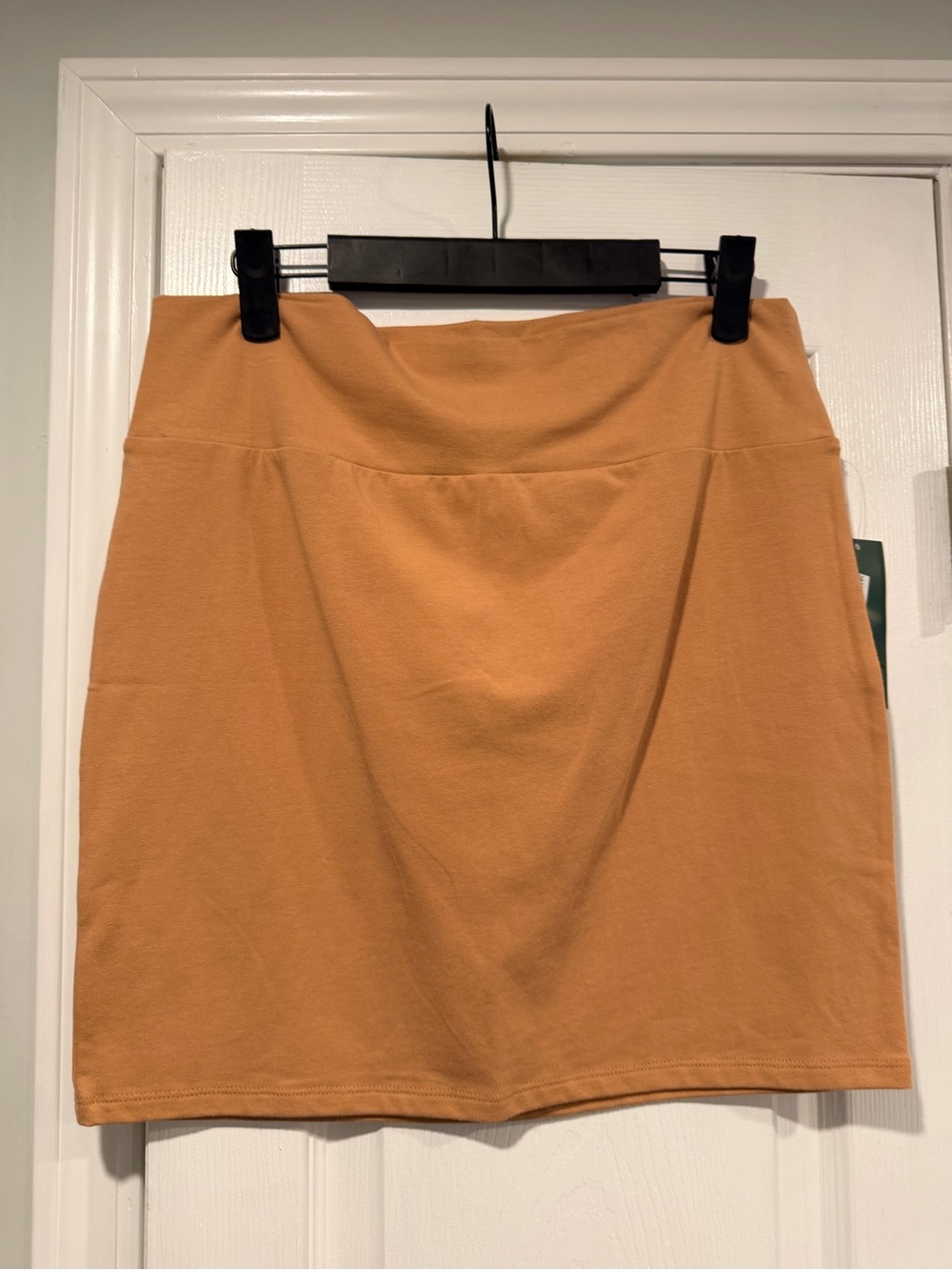 NWT Wild Fable Size XXL Knit Bodycon Mini Skirt Camel Tan High Waist Stretch